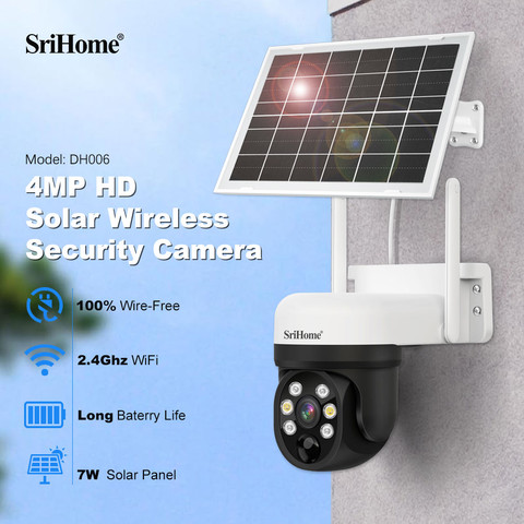 מצלמה סולארית WIFI PT 4MP אלחוטית