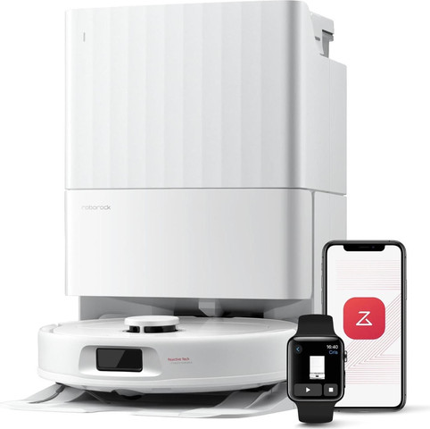 Roborock QR 798 – שואב אבק רובוטי חכם עם תחנת ניקוי אוטומטית