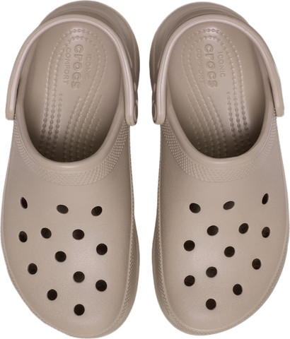 Crocs Classic Bae Clog - כפכפי פלטפורמה נשים קרוקס בצבע טאופ