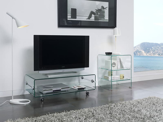 מזנון זכוכית / שולחן סלוני במידה 110X50X35H ס"מ