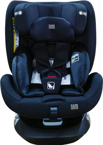 כיסא בטיחות בתקן I-SIZE G409 החדש מסתובב 360º צבע שחור MAMO
