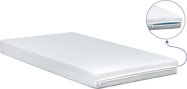 לול קמפינג גדול SIMPLY-S צבע אפור BabySafe. + מזרן קומפורט נושם דאבל צד קשיח OLI