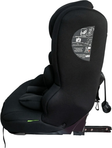 בוסטר רצועות+ איזופיקס 2 ב-1 לרכב בתקן ISIZE R129 צבע שחור איזי בייבי