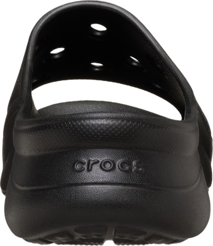 Crocs Bae Slide - כפכפי סלייד פלטפורמה קרוקס לנשים בצבע שחור
