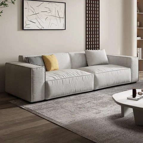 ספה תלת מושבית דגם Lotus צבע בז׳ - 270