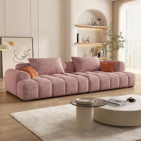 ספת רביצה דגם Fiber צבע ורוד - 260