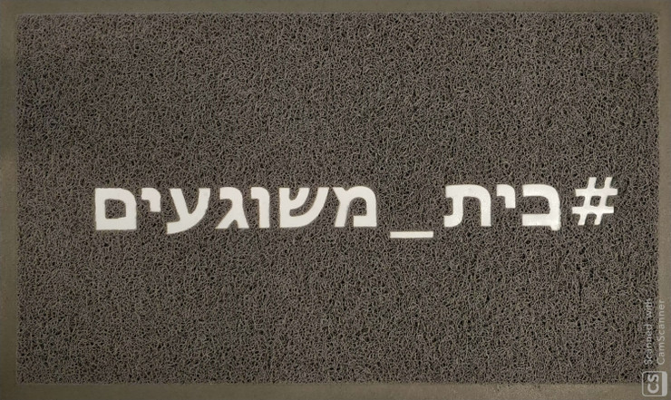 שטיח כניסה - בית משוגעים