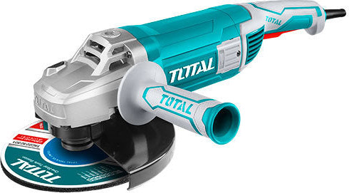 דיסק משחזת זווית TOTAL 3000W, עוצמה אדירה, תאימה במיוחד לאנשי מקצוע וקבלנים