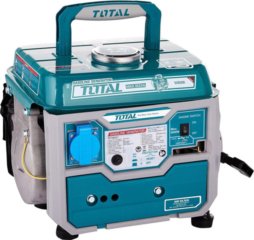 גנרטור בנזין 800W, איכותי ואמין במיוחד, מנוע 2 פעימות, 16 ק"ג, בנפח 63 סמ"ק, עד 13 שעות עבודה רצופות