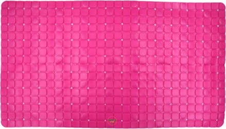 שטיח אמבט איכותי 100% PVC בצבעים לבחירה 39X69 ס"מ Color HotPink