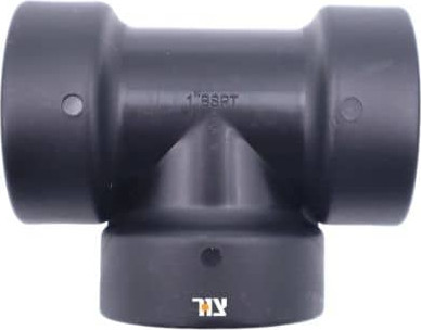 זווית טי פלסטיק קשיח 1" עם הברגה פנימית &nbsp;לחיבור איכותי ועמיד לכימיקלים ודשנים במערכות צנרת