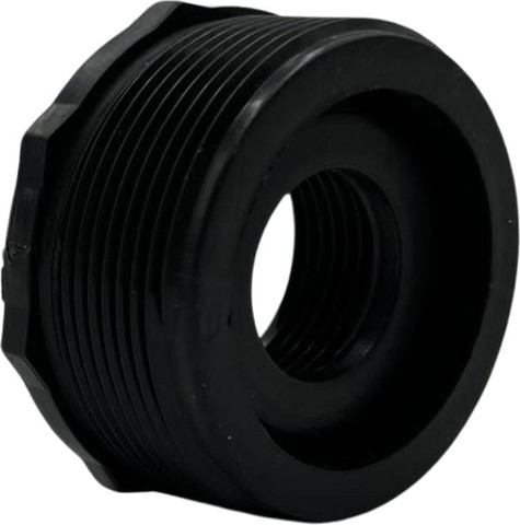 מחבר בושינג 2" חוץ על 1" פנים מפלסטיק קשיח - לאטימות גבוהה וחיבור מדויק במערכות צנרת
