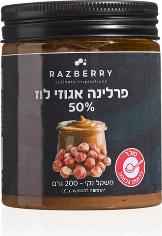 פרלינה אגוזי לוז 50%