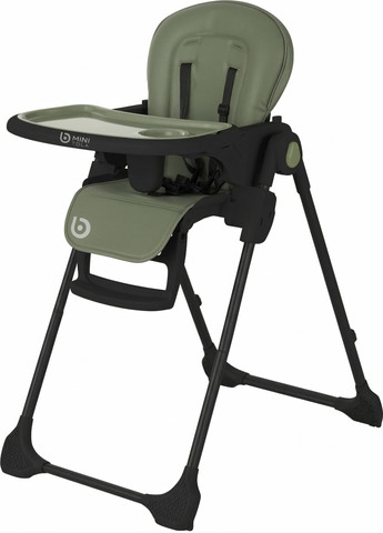 כסא אוכל מתכוונן דגם Mini Fold מבית Bsmart - ירוק