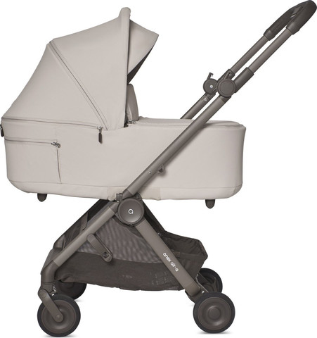 עגלה משולבת טיולון עם עריסה Anex Air-Q מבית Anex - צבע וניל/עריסה (אמבטיה) וניל
