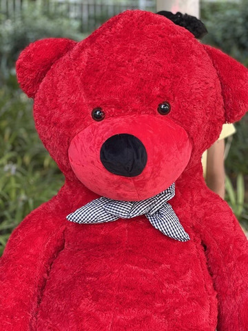 דובי ענק 2 מטר אדום דגם מיקי