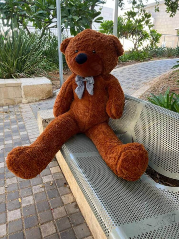 דובי ענק מטר וחצי חום כהה דגם מיקי