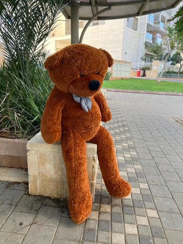 דובי ענק מטר וחצי חום כהה דגם מיקי