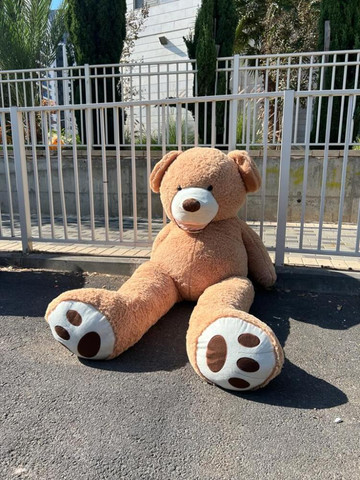 דובי ענק מטר וחצי אמריקאי דגם ג'ק