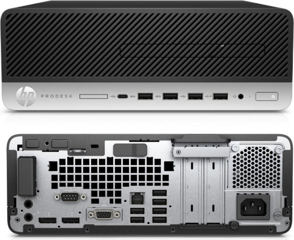 מחשב נייח HP ProDesk 600 G4 SFF מעבד i5-8th דיסק 240GB SSD זיכרון 16GB מערכת הפעלה Windows 11 Pro - מחודש