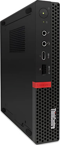מחשב נייח זעיר Lenovo ThinkCentre M720q Tiny מעבד i5-8th דור זיכרון 16GB דיסק 256GB SSD מערכת הפעלה Windows 11 Pro - מוחדש