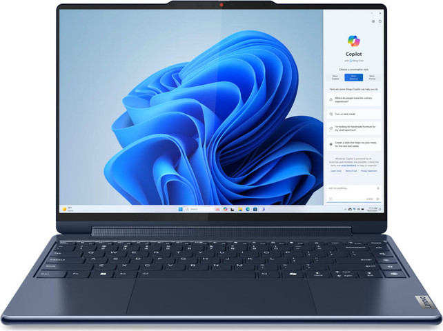 מחשב נייד Lenovo YOGA 9i 2-IN-1 מסך 14 אינצ' OLED 2.8K מעבד Core Ultra 7 155H זיכרון 16GB דיסק 1TB SSD מערכת הפעלה Windows 11 - מסך מגע עם עט דיגיטלי