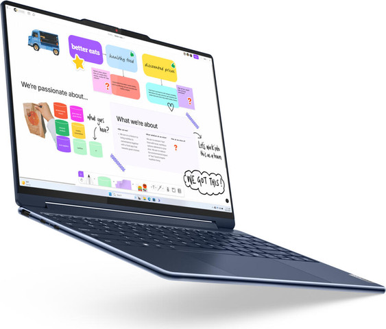 מחשב נייד Lenovo YOGA 9i 2-IN-1 מסך 14 אינצ' OLED 2.8K מעבד Core Ultra 7 155H זיכרון 16GB דיסק 1TB SSD מערכת הפעלה Windows 11 - מסך מגע עם עט דיגיטלי