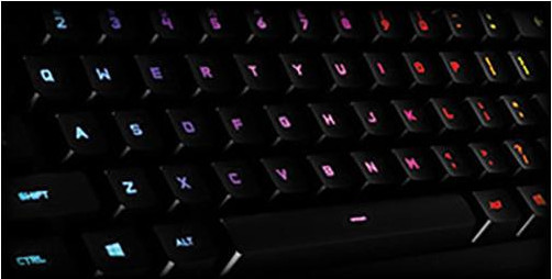 מקלדת גיימינג חוטית Logitech G213 Prodigy Gaming Keyboard עברית/אנגלית מקשי Mech-Dome תאורת RGB