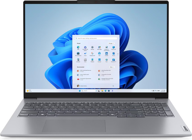מחשב נייד Lenovo ThinkBook 16 IML G7 מסך מגע 16 אינצ׳ מעבד Ultra 5 125U זיכרון 16GB דיסק 512GB SSD מערכת הפעלה Windows 11 Pro - מוחדש