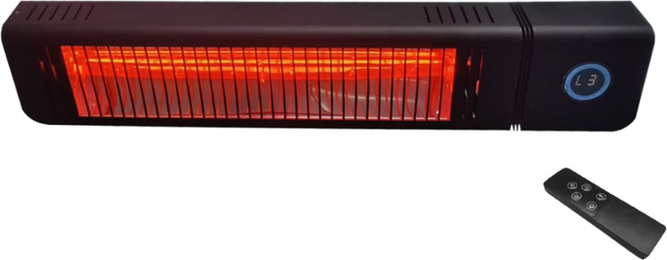 תנור חימום אינפרא אדום SmartAir SUNLUX 2500W RC עם שלט רחוק
