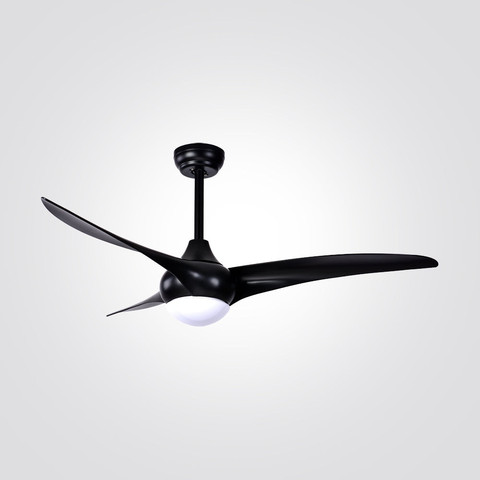 מאוורר תקרה לביא שחור 52" CCT+ שלט