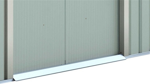 מחסן מתכת פרמיום 2.77X2.55 דגם T-98 SUPER GARDEN SHED