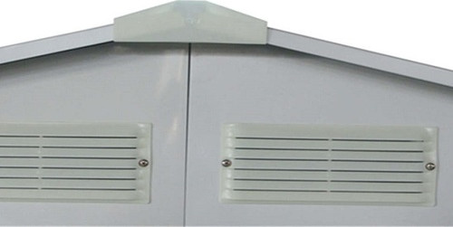 מחסן מתכת פרמיום 2.77X2.55 דגם T-98 SUPER GARDEN SHED