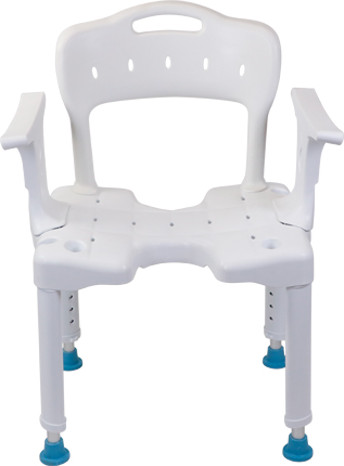 כיסא רחצה מתכוונן White Dove