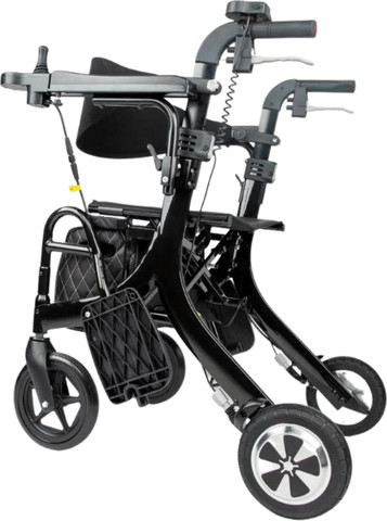 רולטור מתקפל שהופך לכסא ממונע E Walker