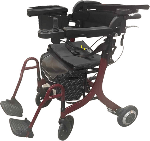 רולטור מתקפל שהופך לכסא ממונע E Walker
