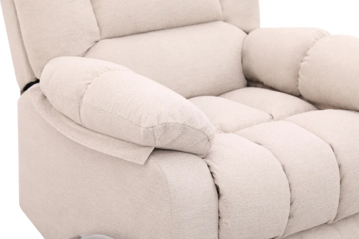 כורסת טלוויזה Grand Comfort צבע קרם מבית סילי Sealy