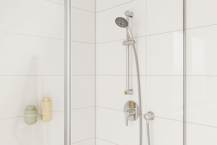 אינטרפוץ 3 דרך START כרום ניקל GROHE
