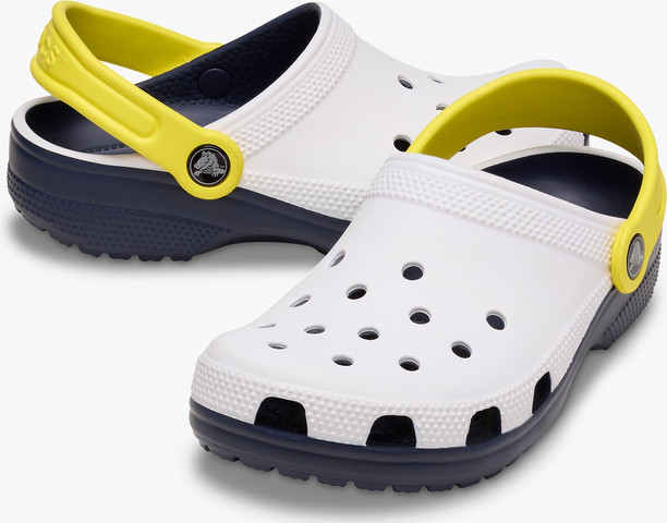 Crocs Classic Retro Sport Clog K - כפכפי קרוקס רטרו קלוג לילדים בצבע לבן