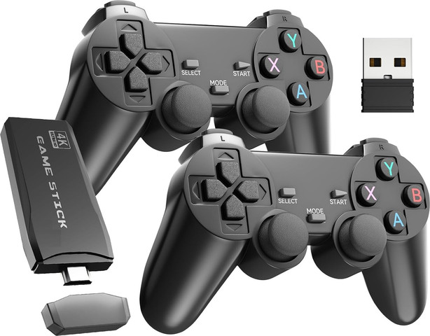 קונסולת משחקים רטרו - 4K GAME STICK PRO הילד שבך מתעורר לחיים !