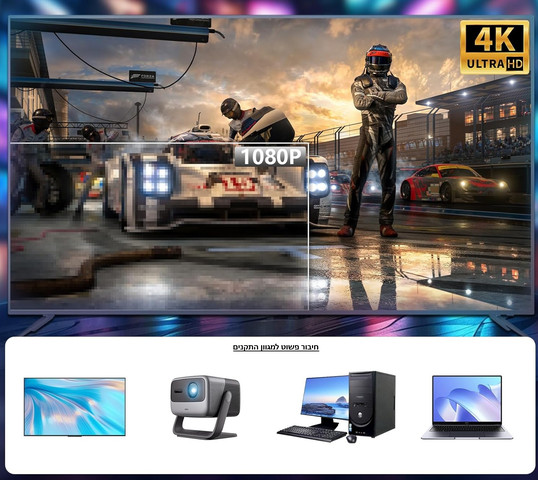 קונסולת משחקים רטרו - 4K GAME STICK PRO הילד שבך מתעורר לחיים !