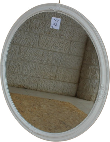 מראה מעוטרת עגולה 112 ס"מ