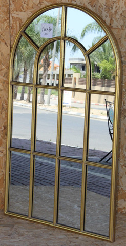 מראה ברזל זהב 132*80 ס"מ 6582