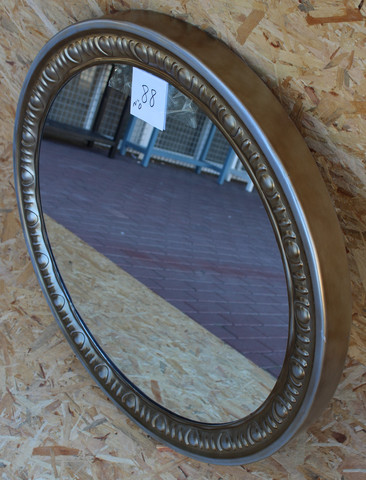 מראה עגולה 88 ס"מ זהב עתיק 6780