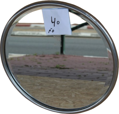 מראה עגולה עדין 40 ס"מ