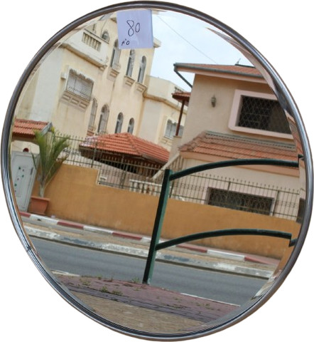 מראה עגולה עדין 80 ס"מ