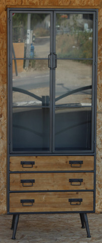 וטרינה ברזל ועץ 220066