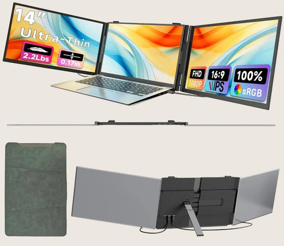 S2 Air מסכים ניידים קלים ללפטופ