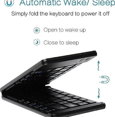 Folding Keyboard מקלדת מתקפלת אלחוטית אוניברסלית