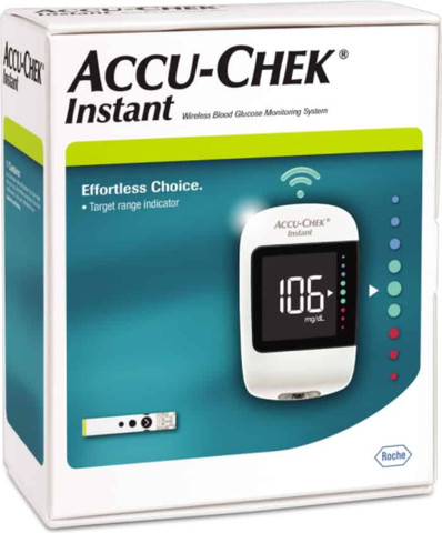 מד סוכר גלוקומטר - Accu-Chek Instant